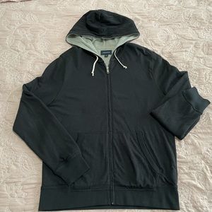 Jcrew Men’s zip up-sweatshirt  size M